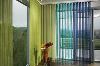 Нитяные вертикальные жалюзи Бриз