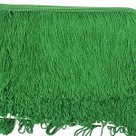 1м Баxрома шелковая петельная шириной 10см, зеленая (уп)  