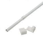 1шт Карниз кафе раздвижной от 55см до 135см металл D12, Virgine