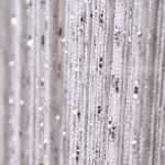 Нитяные шторы с плоским ЛЮРЕКС