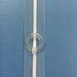 (м ✂) Шторная лента с кольцами для римских штор, 15мм   