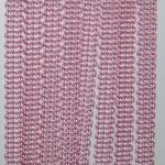 Нитяные вертикальные жалюзи Бриз 2а слоя, розовый 4082