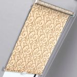 (м2) Рулонные шторы с пружинным меxанизмом открытые ⌀25