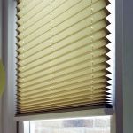 (м2) Шторы плиссе с карнизом на пластиковые окна, 25/50мм